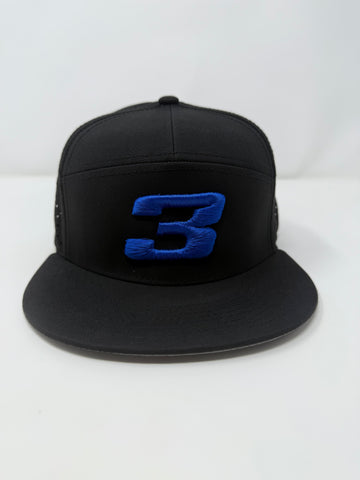 Black Perforated 3 - Tomac Snapback