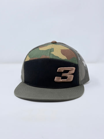 Black Camo 3 -Tomac Snapback